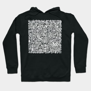 Pop Art Abstract (Haring Inspired) Hoodie